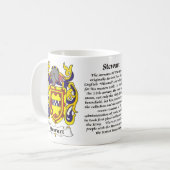 Mug Stewart, l'histoire, la signification et la crête (Devant gauche)