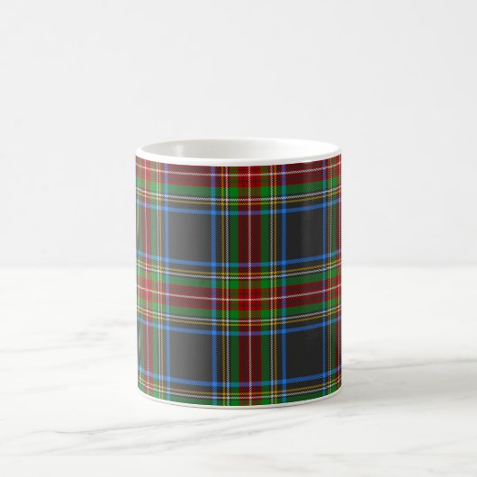 Mug Stewart Stuart Clan Tartan Plaid (Centre)