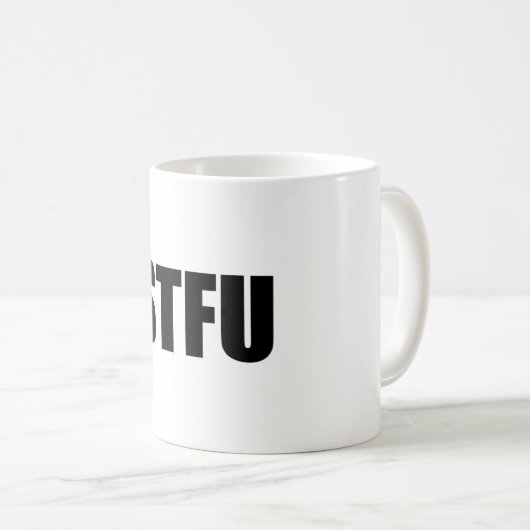 MUG STFU (Devant droit)