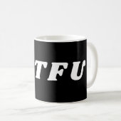 MUG #STFU SARCASTIQUE PUN DE TÉMOINS (Devant droit)