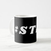 MUG #STFU SARCASTIQUE PUN DE TÉMOINS (Devant gauche)