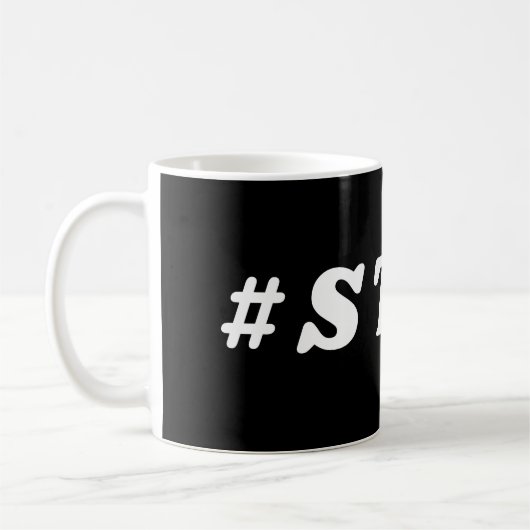 MUG #STFU SARCASTIQUE PUN DE TÉMOINS (Gauche)