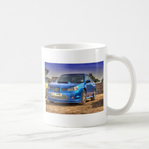 Mug STi de Subaru Impreza "Hawkeye" dans le bleu