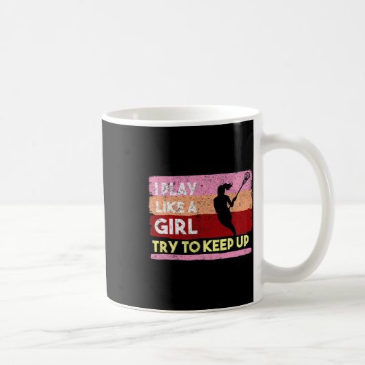 Mug Stick crosse Équipe Sport Fille Femme K (Droite)