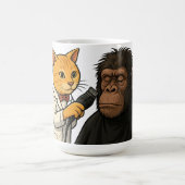 Mug Stick de chat et de gorille de refroidissement (Centre)