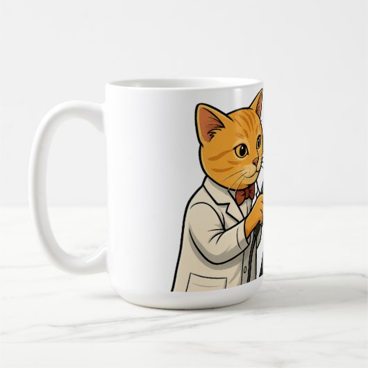 Mug Stick de chat et de gorille de refroidissement (Gauche)