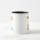 Mug Stick Girl I'm 2 Today Tshirts et cadeaux (Centre)