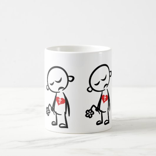 Mug Stick Man en tristesse (Centre)
