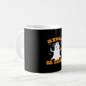 Mug Stick or Treat Nurse Funny Halloween Costume Essen (Devant gauche)