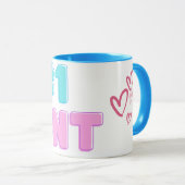 Mug Sticker #1 Tante (Devant droit)