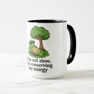 Mug Sticker à tortue cool