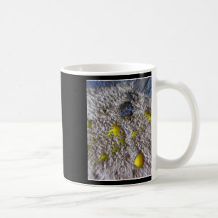 Mug Sticker Abstrait de peinture gris photographie bio
