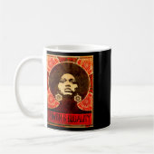 Mug Sticker Angela Davis Poster 1971 (Gauche)