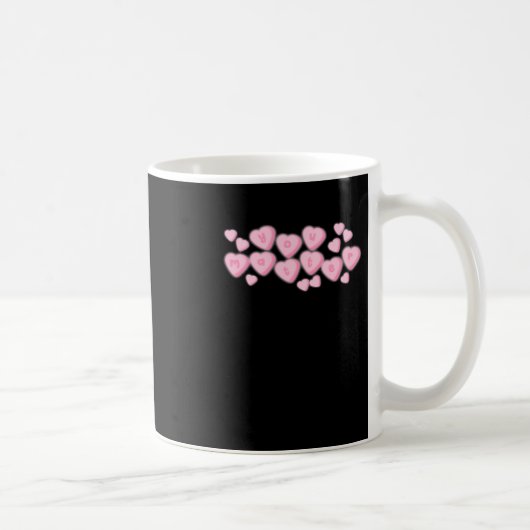 Mug Sticker Coeurs Bonbons (Droite)