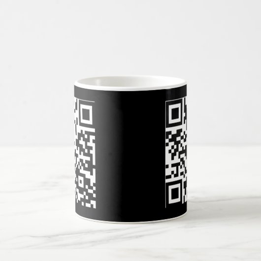Mug Sticker de code QR Rick Roll (Centre)