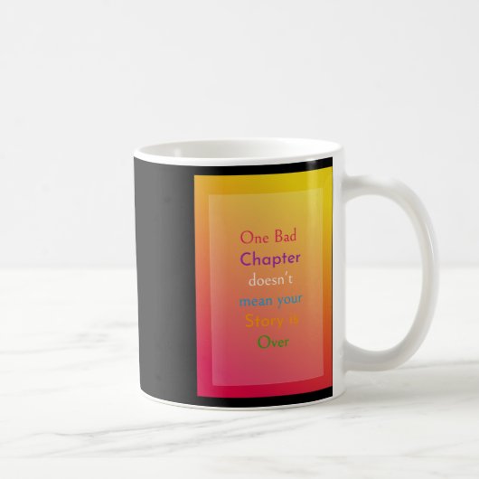 Mug Sticker de conception d'un mauvais chapitre (Droite)