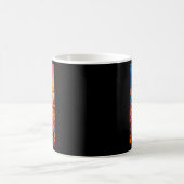 Mug Sticker De Jardin Surreal Et Abeille (Centre)