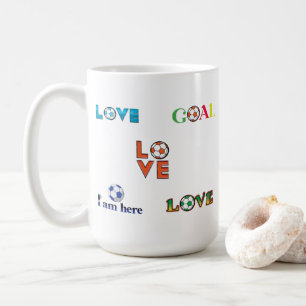 Mug Sticker de la coupe de football