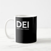 Mug Sticker Dei Diversity Equity Inclusion (Gauche)