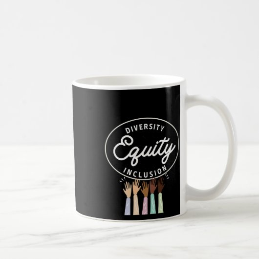 Mug Sticker Équité Diversité Et Inclusion (Droite)