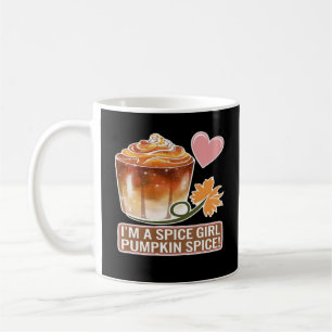 Mug Sticker Latte Fille épice citrouille