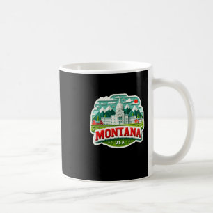 Mug Sticker Montana En Usa