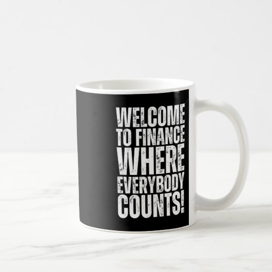 Mug Sticker Office Finance amusant3 (Droite)