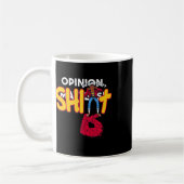 Mug Sticker Opinion S (Gauche)