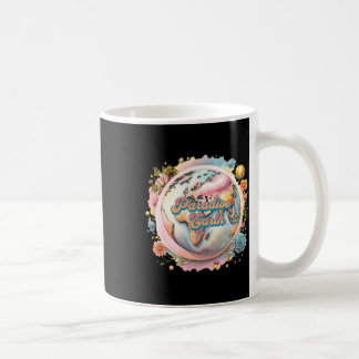 Mug Sticker Paradise Earth Planet En Couleurs Pastel