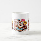 Mug Sticker transparent pour les donuts (Centre)