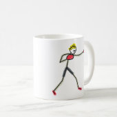 Mug Stickman Boxe (Devant droit)