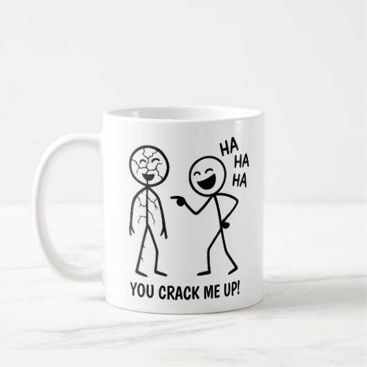 Mug Stickman drôle (Gauche)