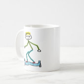 Mug Stickman Hoverboard (Devant gauche)