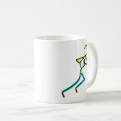 Mug Stickman Rugby (Devant droit)