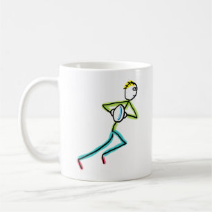 Mug Stickman Rugby