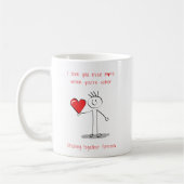 Mug Stickman Sobriety, Sobre Mignonne Valentine's (Gauche)