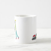 Mug Stickman Tonte de Pelouse (Centre)