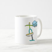 Mug Stickman Wing Foiling (Devant droit)