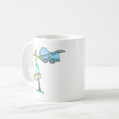 Mug Stickman Wing Foiling (Devant gauche)