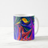Mug Sticle à rayures arc-en-ciel (Devant droit)