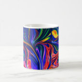 Mug Sticle à rayures arc-en-ciel (Centre)