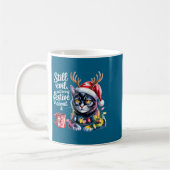 Mug Still Evil Just Being Festive About It Cat  (Gauche)