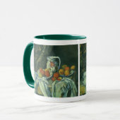 Mug Still Life, Curtain and Pitcher par Paul Cezanne (Devant gauche)
