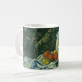 Mug Still Life, Curtain and Pitcher par Paul Cezanne (Devant gauche)