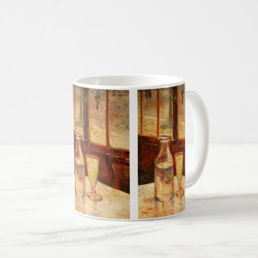 Mug Still Life with Absinthe par Vincent van Gogh (Devant droit)