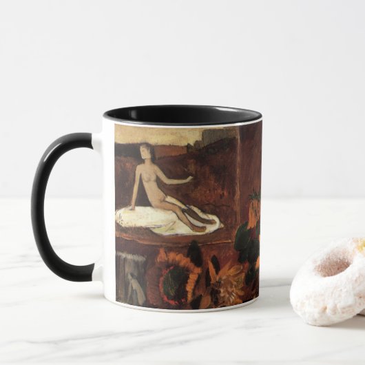 Mug Still Life with L'Esperance (Espoir) par Paul Gaug (Avec donut)