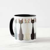 Mug Still Tired Cats - Cat Mom Kitty Lover - Graphic (Devant gauche)
