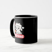 Mug Still Tired Mood – Cute Sleepy Coffee (Devant gauche)