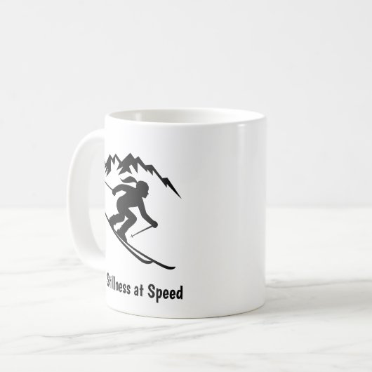 Mug "Stillness at Speed" (Devant gauche)