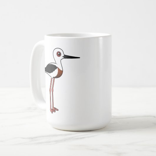 Mug Stilt Bandalisé Birdorable (Devant gauche)